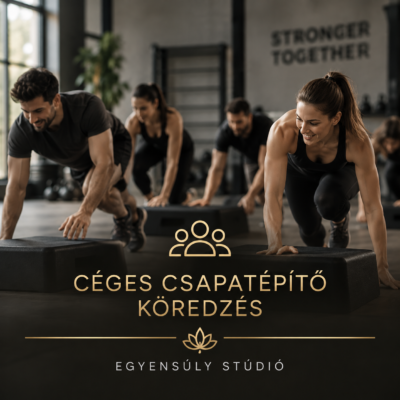 Céges csapatépítő köredzés az Egyensúly Stúdióban