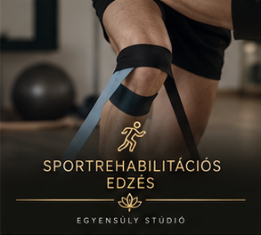 Sportrehabilitációs edzés az Egyensúly Stúdióban